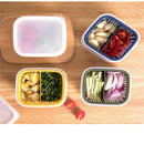 Food Storage Fridge Box 2 in1 Container Fresh-keeping Sealed Box Drain
