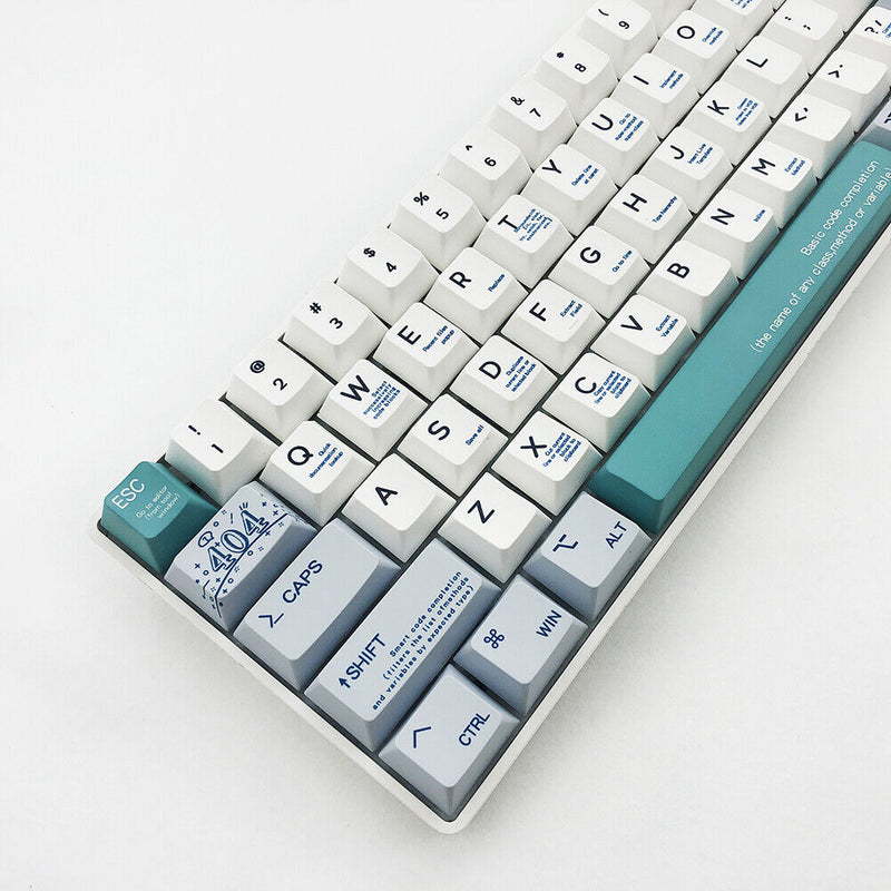 127 Keys Keycap PBT Key Cap XDA Profile for Gaming Mechanical Keyboard Acce