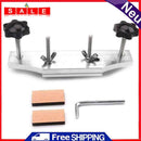 Guitar Fixture Bonding Bridge Clamp Stainless Steel Luthier Tools with Blocks