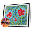 5D Diamond Painting Lotus Flower Set Full Round Mosaic Pictures DIY Home Decor