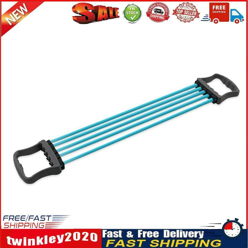 Fitness Rope Chest Back Expander Exerciser Workout Strength Trainer Bands  Newly
