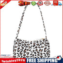 Retro Women Animal Print Canvas Shoulder Underarm Bag Handbags (Leopard)