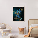 DIY Hand Painted Paint By Numbers Oil Canvas Pictures Artwork Butterfly Kit G