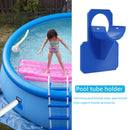 Pool Pipe Fixing Holder for Intex Above Ground Pool 30-38mm Hose (Blue) Newly