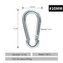 Alloy Steel Carabiner Outdoor Camping Lock Buckle Mountain Rock Climbing Tool