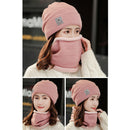 Winter Warm Outdoor Cycling Fleece Scarf Neck Cover Hat Outdoor Thickened Mas