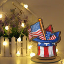 DIY Diamond Painting Ornaments Independence Day Decoration Desk Table Art Cra