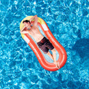 PVC Summer Water Hammock Inflatable Sleeping Cushion Air Bed with Pillow Desi