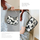 Korean Sweet Butterfly Handbag Nylon Shoulder Underarm Bag Women Tote Purses