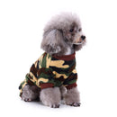 Pet Dog Breathable Camouflage Sweater Coat Winter Warm Casual Costume (XL)