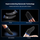 #A 1 Pair Gaming Finger Sleeve Practical Breathable Sweatproof Cover Thumb