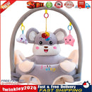 Baby Sofa Support Seat Cover Plush Learning To Sit Chair with Rod (Rat) Newly