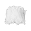 Triangle Drainage Rack Kitchen Leftovers Filter Hanging Net (White)