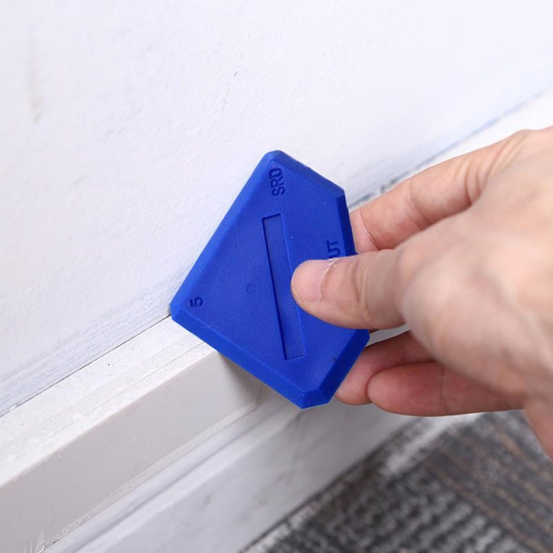 4pcs Smoothing Spatula Sealant Remover Caulking Scraper Grout Kit (Blue)