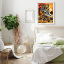 Diamond Painting 5D Full Round Drill Mosaic DIY Tigers World Wall Decoration Kit