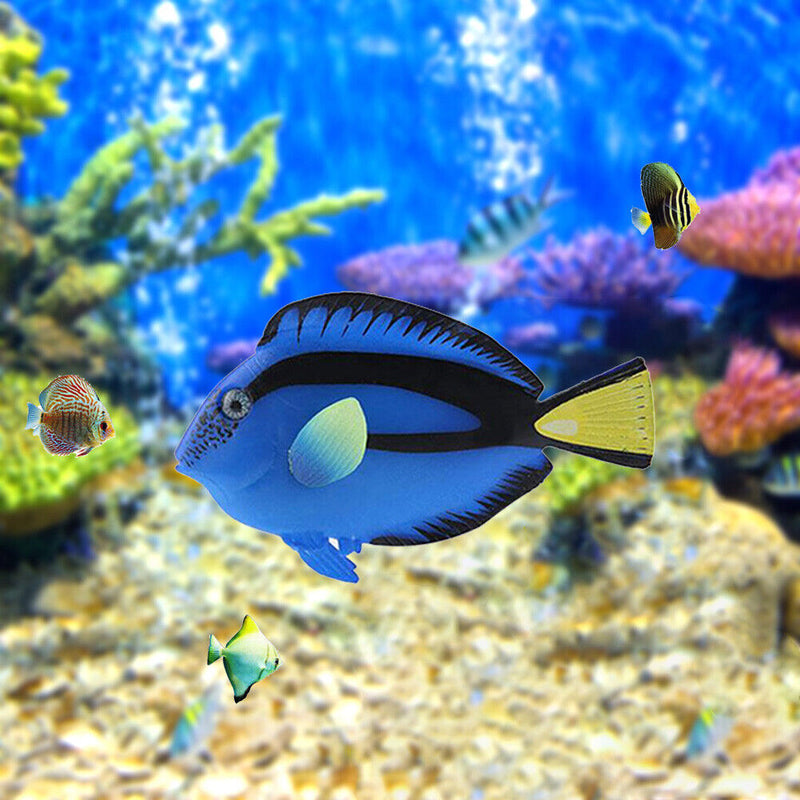 Silicone Artificial Tropical Fish Simulation Landscape Aquarium Ornament Decor
