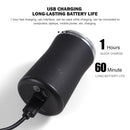 Mini Electric Shaver for Men Portable Pocket Size Rechargeable (Black) Newly