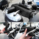 Motorcycle Brake Throttle Grip Scooter Handlebar Anti Theft Locks (Black) Newly