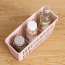 Drink Holder Vegetable Storage Box Drain Fridge Kitchen Supply (Pink)