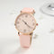 Womens Student Leather Quartz Watch Wristwatches Business Watch Wristband