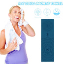 Portable Double Layer Printed Yoga Towel Quick Drying Pilates Towels (B) Newly