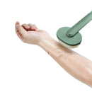 Long Handle Exfoliating Bath Skin Brush Body Scrub Shower Cleaning (Green)