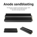 Solid State Hard Drive NVME Heat Sink Hard Disk Aluminum Radiator (Black) Newly