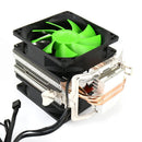Dual Copper Pipes Dual Fans Hydraulic CPU Cooler Heatpipe Fans Heatsink