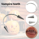 Vampire Teeth Piercing Jewelry Safe Body Piercing for Halloween Party Props