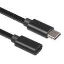 Type-C Male to Female Extension Cable 480Mbps USB C Power Supply Charging Wire
