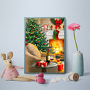 Robin Christmas Atmosphere Festive Series Diamond Painting Kits (J84883)