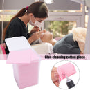 #A 200pcs Wipes Paper Cotton Eyelash Extension Glue Remover Bottle Mouth Cleanin