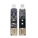 M.2 NVME NGFF SSD to USB 3.1 Adapter 2-in-1 Internal Converter Card D0I6