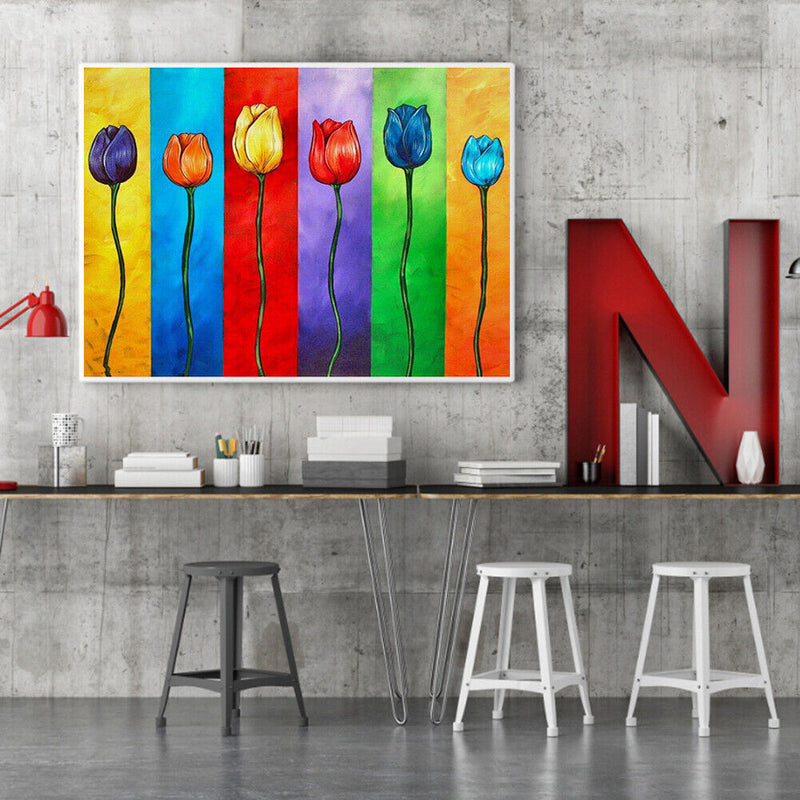 Drawing Paintwork Home Wall Living Room Bedroom Decoration 50x40cm Without