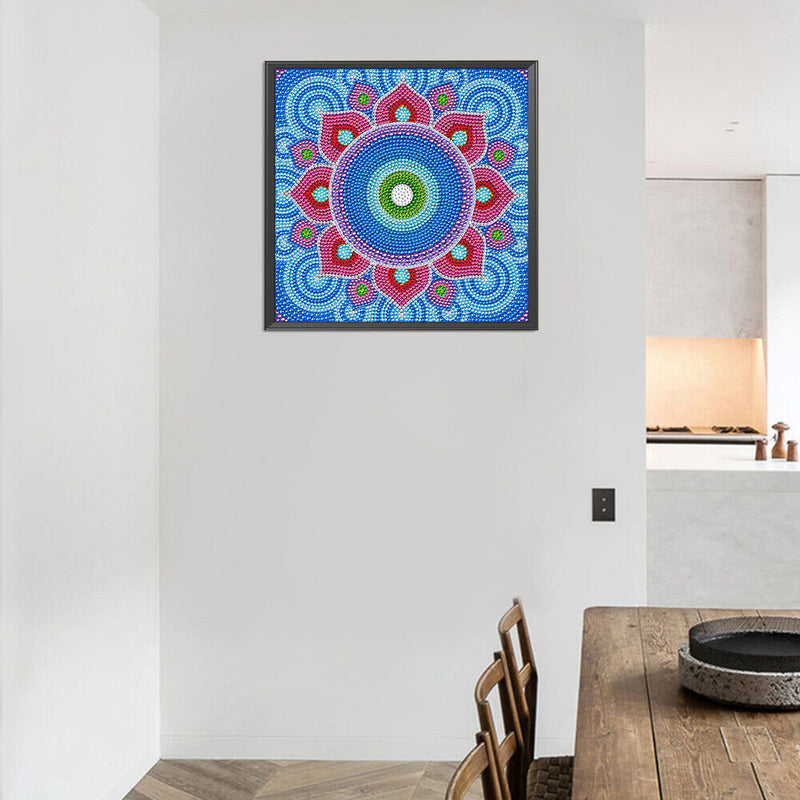 DIY Diamond Painting Kit Mandala Full Special Shape Crystal Drill (KA205) Newly