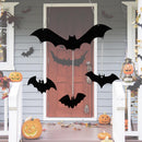 Halloween Bats Hanging Ornaments Horror Theme Party Garden Yard House Decor