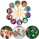 Christmas Tree Pendant Cross Stitch Xmas Ornament 5D Diamond Painting
