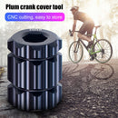 Aluminum Alloy Bicycle Crank Remove Tools Road Bike Crankset Wrench (Black)