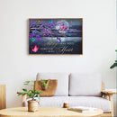 40 X 30cm Full Round Drill Craft DIY Romantic Butterfly Diamond Painting  Newly