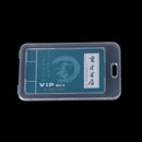 Card Holder Protection Sleeve Transparent Business Card Case IC Card Holder