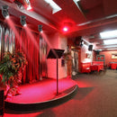 5pcs LED Stage Spotlight 85-265V 360 Degree KTV Bar Spot Beam Lamp (Red)