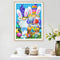 Easter Gnome Oil Paint By Numbers Canvas DIY Hand Painted Home Decoration Gift