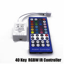 Inline Mini RF Wireless Remote Controller LED Strip Light Switch Dimmer