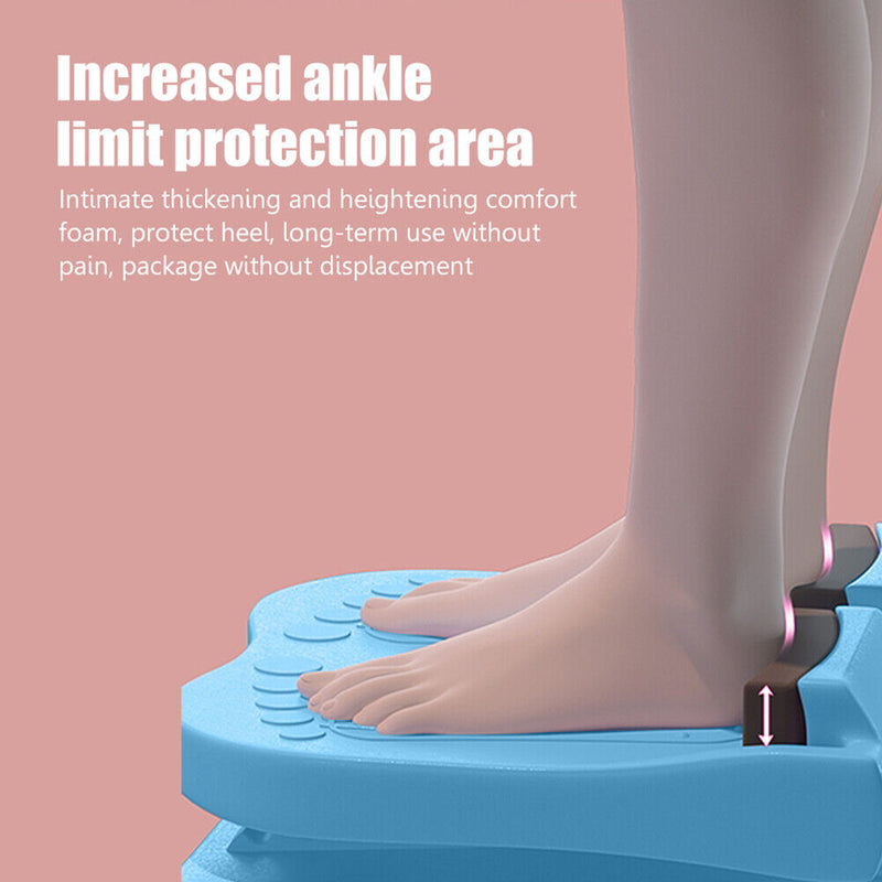 Inclined Stretching Plate Folding Fitness Relaxation Board Pedal (Blue)