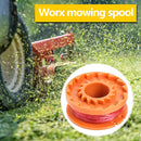 10ft Replacement Grass Edger Line Spool Trimmer Cap for WORX (12x Spools) Newly