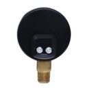 Metal 1/8" NPT Metal Air Pressure Meter Hydraulic Pressure Gauge 200 PSI Side