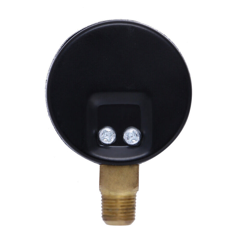 Metal 1/8" NPT Metal Air Pressure Meter Hydraulic Pressure Gauge 200 PSI Side