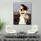 Frameless DIY Daze Beauty Painting By Numbers Canvas Digital Oil Craft Deco