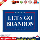 90x150cm Lets Go Brandon Flag Sunscreen Polyester FJB Bunting Decor (1) Newly