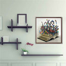 5D DIY Full Drill Diamond Painting Book Cross Stitch Embroidery (30x30cm)